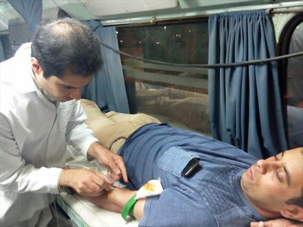 دومین کمپین اهدای خون در ایرانشهر برگزار شد