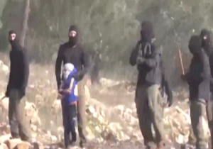 گروگان گرفتن کودک 7 ساله فلسطینی توسط صهیونیست‌ها + فیلم