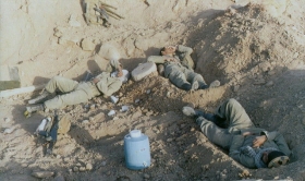 ماجرای خوابیدن در کنار جسد یک عراقی