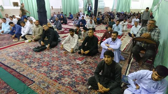احیای شب نوزدهم رمضان در ایرانشهر+تصاویر