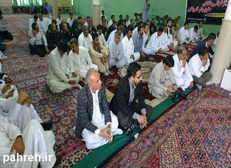 مراسم گرامیداشت شهدای هفت تیر در ایرانشهر برگزار شد