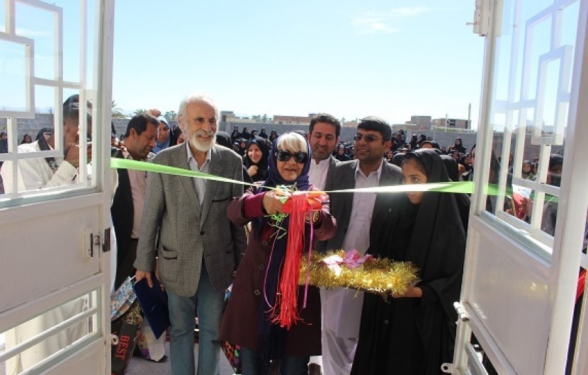 افتتاح و بهره برداری از مدرسه 6 کلاسه خیرساز در ایرانشهر