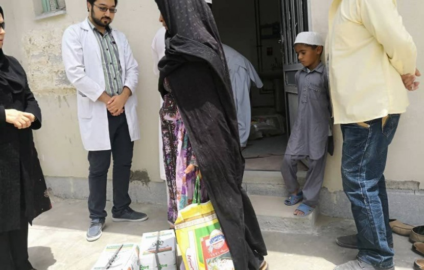 توزیع بیش از ۲هزار سبد غذایی حمایتی مادران باردار در ایرانشهر