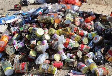 کشف و معدوم سازی بیش از ۱۸ تن موادغذایی فاسد در جنوب استان