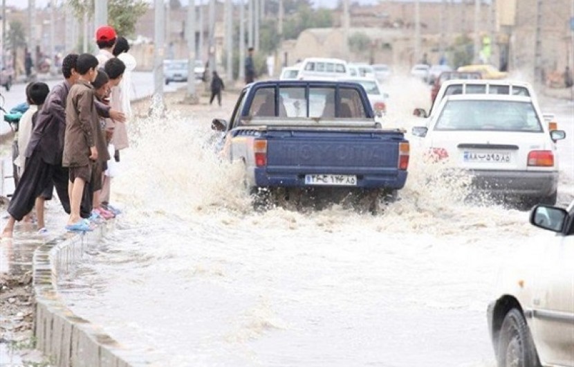 بارش 40 میلی متری باران طی یک ساعت در مهرستان