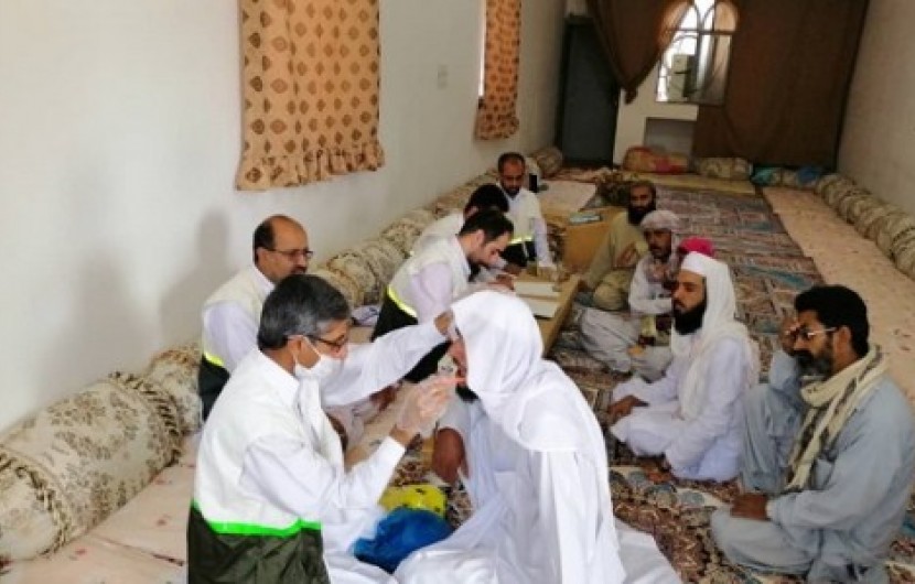 ویزیت رایگان 113 بیمار در شهرستان سراوان