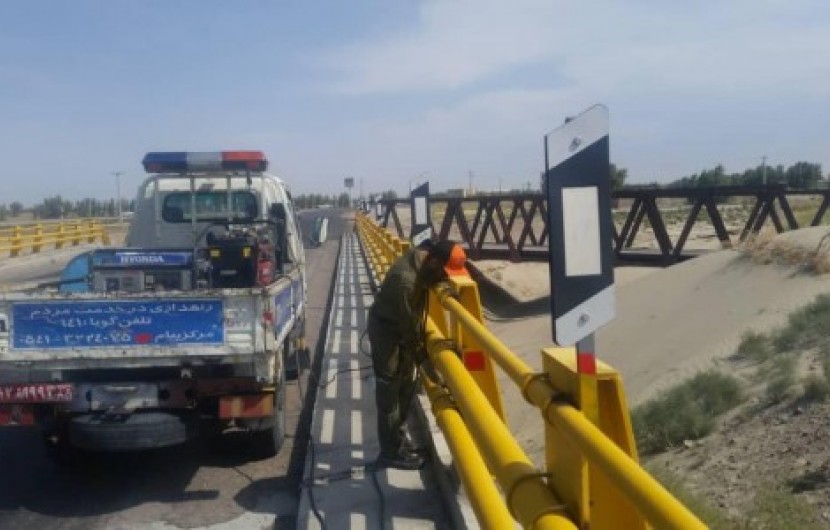 پل حرمک به علت تعمیرات 10 روز مسدود می شود