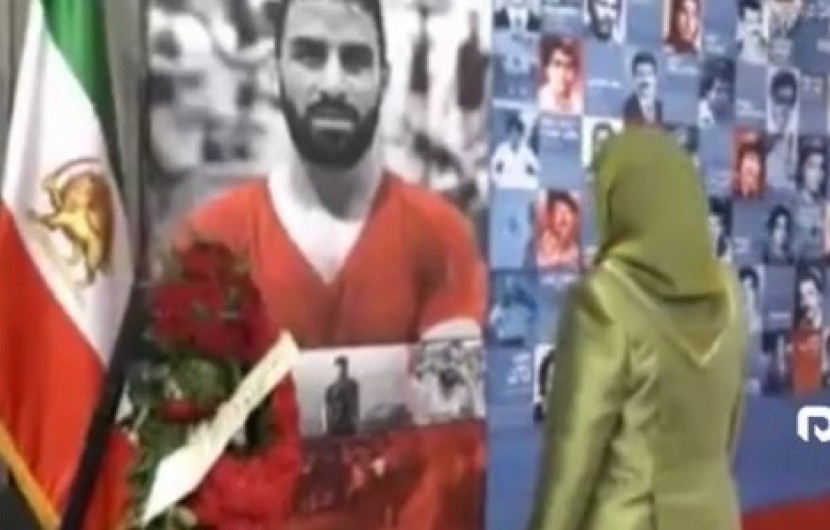 فیلم/ ادای احترام قاتل هزاران ایرانی به نوید افکاری!