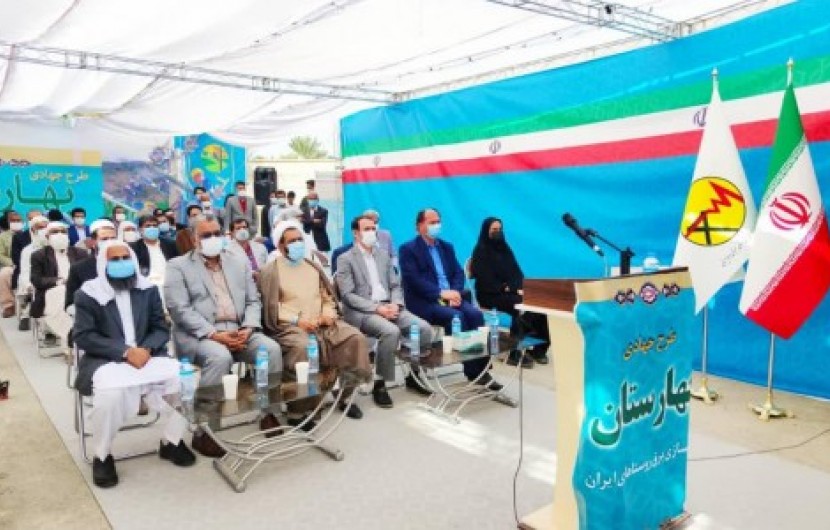 چهار پروژه برق‌رسانی روستایی استان سیستان و بلوچستان افتتاح شد