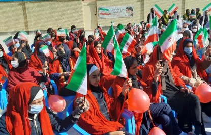 گزارش تصویری/ نواخته شدن زنگ انقلاب در ایرانشهر  