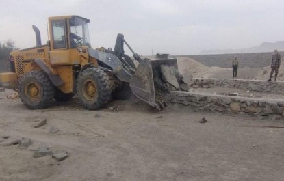 رفع تصرف ۶۵ هزار مترمربع از اراضی دولتی مهرستان