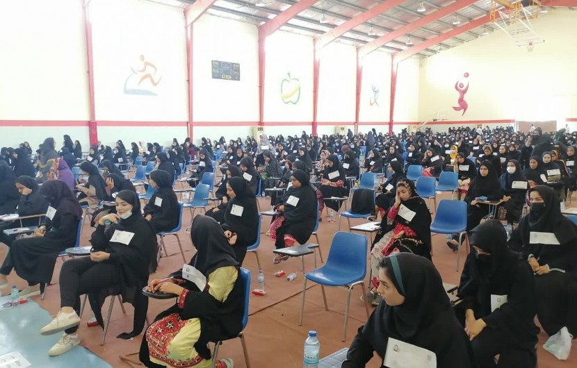 نوبت اول کنکور با بیش از ۵ هزار داوطلب در ایرانشهر به ایستگاه پایانی رسید  