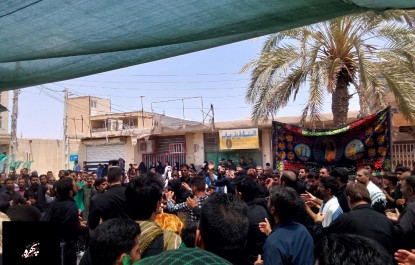 برگزاری مراسم روز عاشورای حسینی در ایرانشهر  