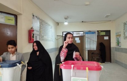 رأی اولی های ایرانشهری در دوازدهمین دوره انتخابات مجلس شورای اسلامی شرکت کردند